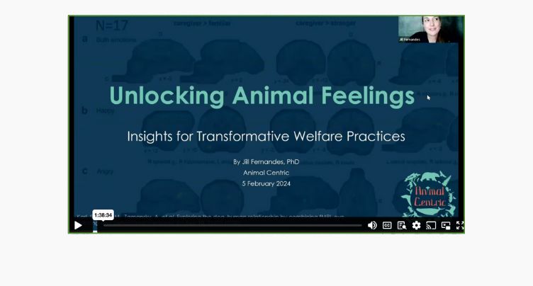 Unlocking Animals Feelings; Dr Jill Fernandes